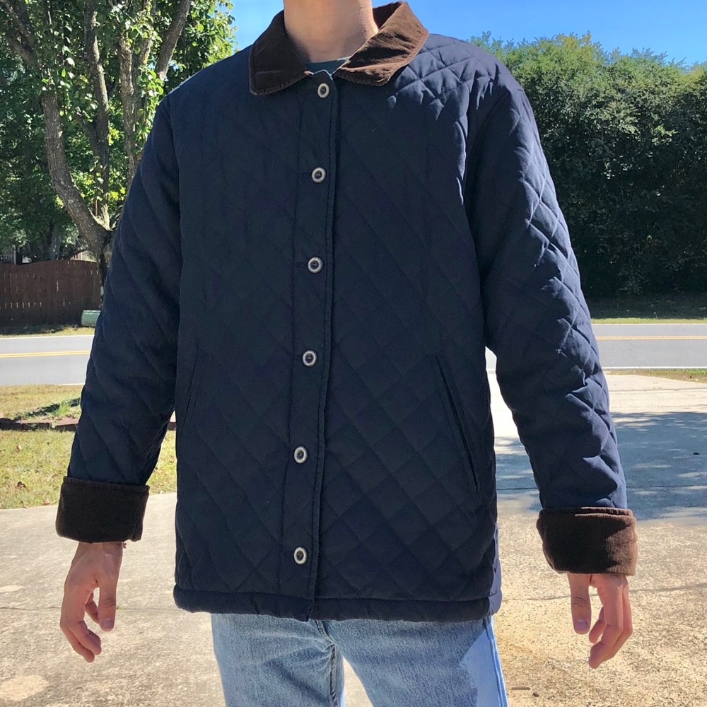 Lightweight Quilted Jacket Vintage Jacket Large